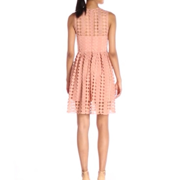 Cynthia Rowley Delicate Fit and Flare Cut-out Dress - Picture 3 of 3